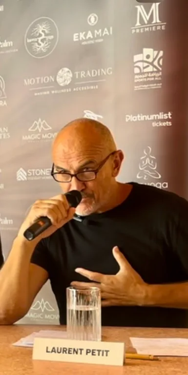 Laurent Petit en intervention en entreprise