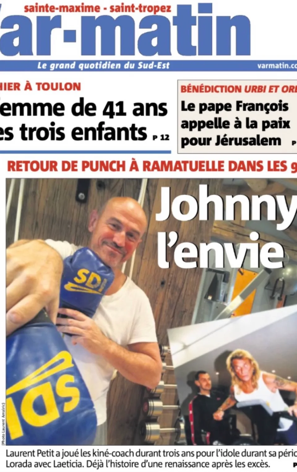 35 ans de carrière de Laurent Petit : presse, télévision et événements (photo 113)