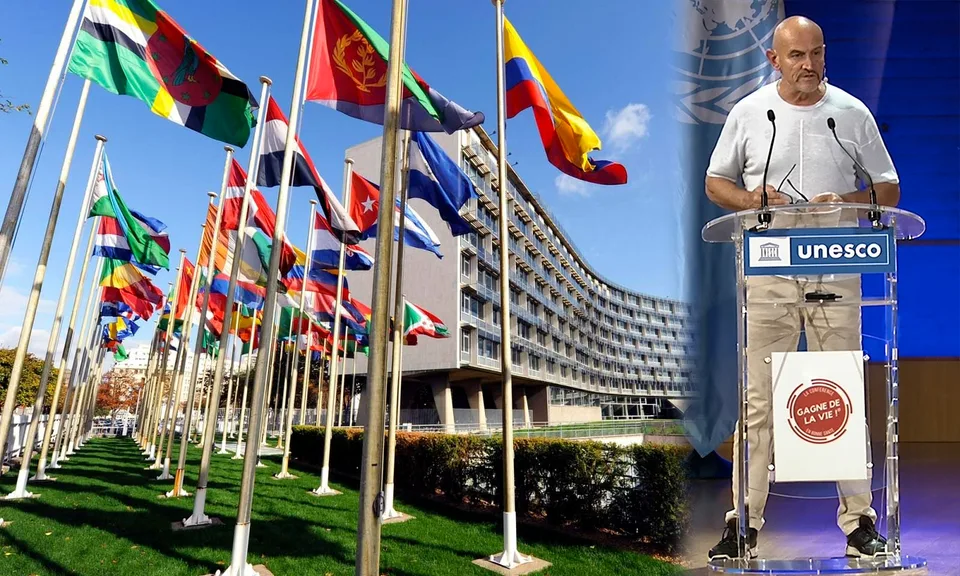 Laurent Petit en conférence à l’UNESCO